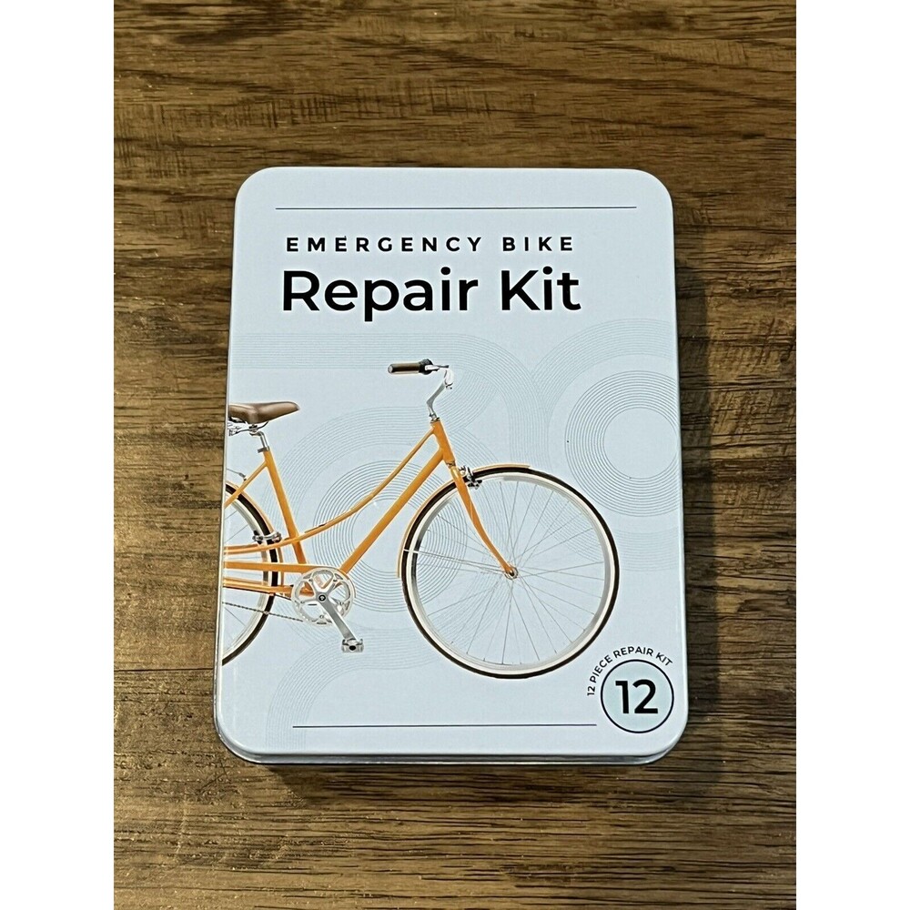 Emergency Bicycle Repair Tool Kit W/small Portable Tin 7-in-1 Bike Tool Patches